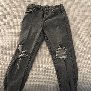 Wild Fable Gray mom jean distressed Jeans